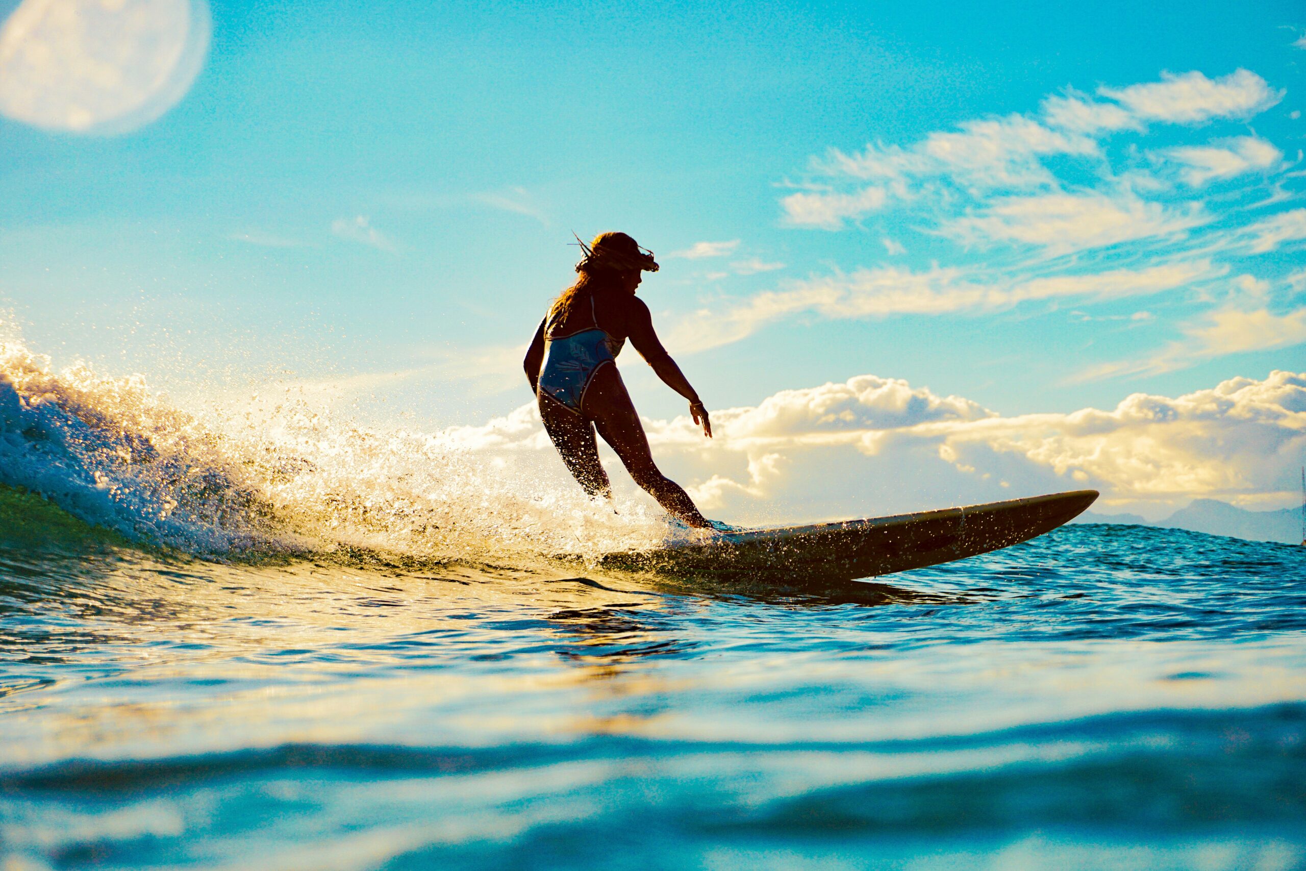 Surfing teen days out