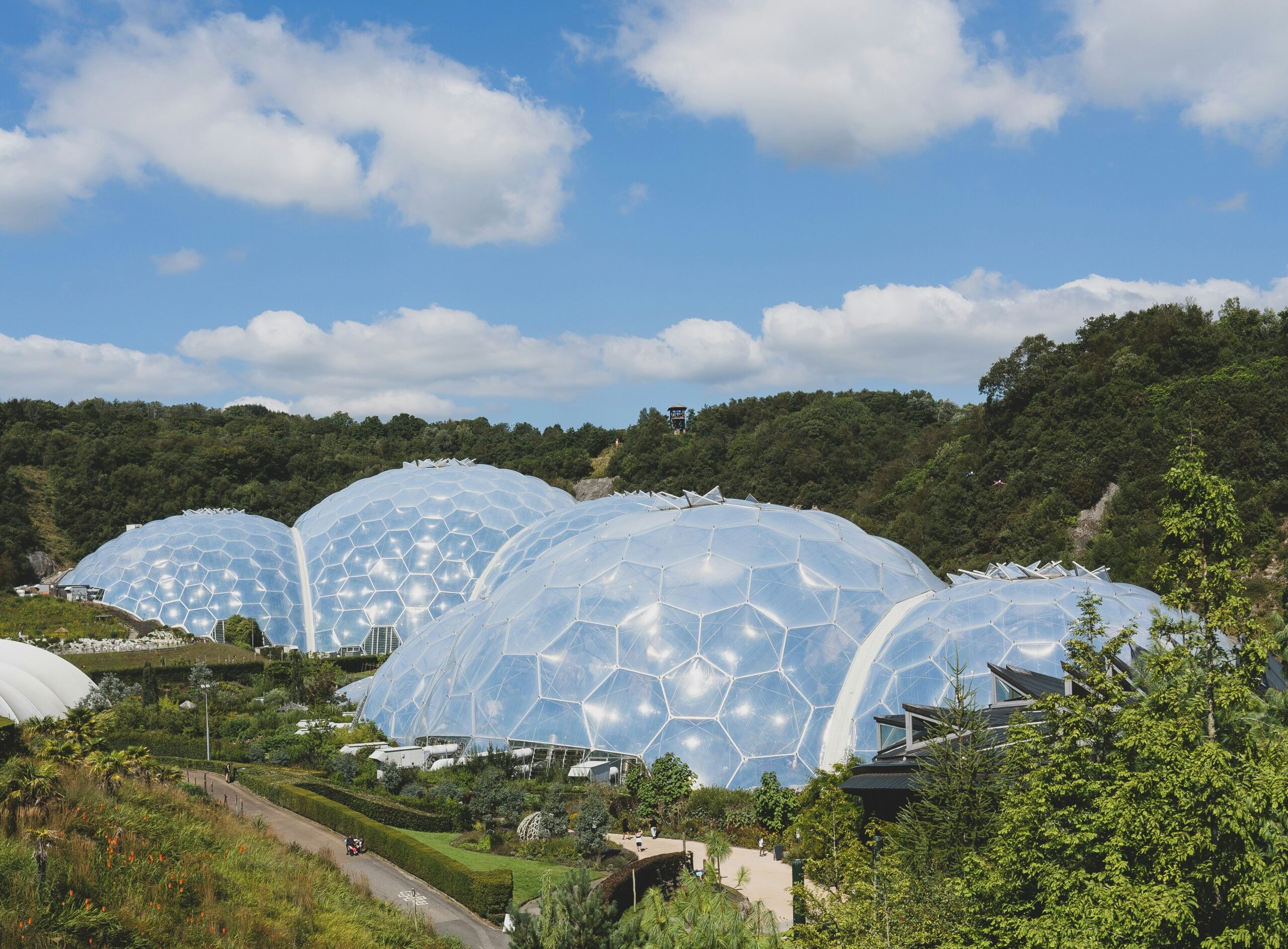 Eden Project at easter